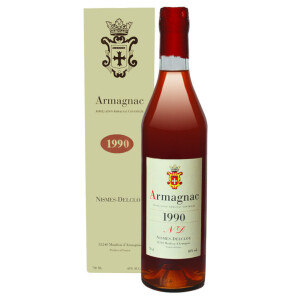 Nismes Delclou - Armagnac 1990 GB - 0.7L, Alc: 40%