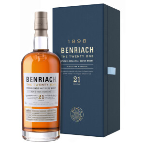 The BenRiach - Speyside Scotch Single Malt Whisky 21 yo GB - 0.7L, Alc: 46%