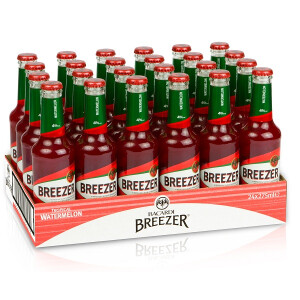 Bacardi Breezer - watermelon  0.275 L X 24