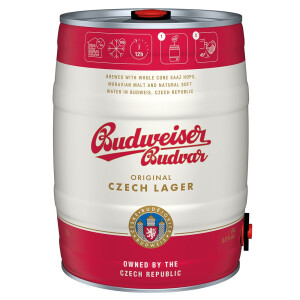 Budweiser Budvar - Bere Lager 5L, Alc: 5% - KEG
