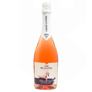 Sarica Niculitel - Spumant Caii de la Letea Vol. I, Babeasca Neagra Rose Brut - 0.75L, Alc: 12.2%