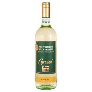 Tinazzi - Coresei, Pinot Grigio delle Venezie DOP 2023 - 0.75L, Alc: 11.5%