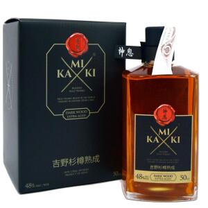 Kamiki - Intense Dark Wood Extra Aged Japanese Blended Malt Whisky GB - 0.5L, Alc: 48%