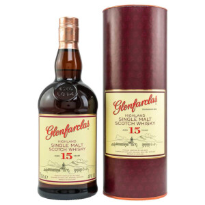 Glenfarclas - Scotch Single Malt Whisky 15 yo GB - 0.7L, Alc: 46%