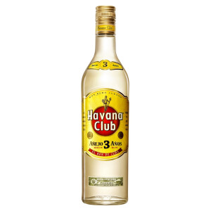 Havana Club - Rom 3 yo - 0.7L, Alc: 40%