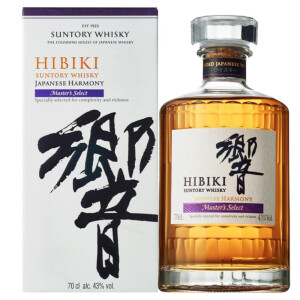 Hibiki - Harmony Master's Select Japanese Blended Whisky GB - 0.7L, Alc: 43%