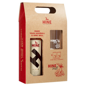 Hine - Cognac H by Hine VSOP GB + 2 pahare - 0.7L, Alc: 40%