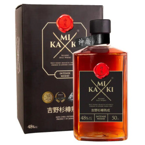Kamiki - Intense Wood Japanese Blended Malt Whisky GB - 0.5L, Alc: 48%