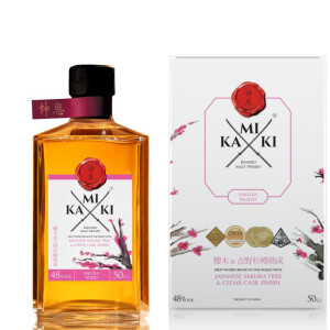 Kamiki - Sakura Wood Japanese Blended Malt Whisky GB - 0.5L, Alc: 48%
