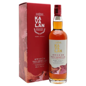 Kavalan - Triple Sherry Cask Single Malt Whisky GB - 0.7L, Alc: 40%