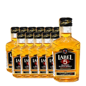 Label 5 - Scotch Blended Whisky - 12 buc. x 0.05L, Alc: 40%