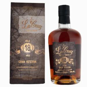 La Cruz - Rom Gran Reserva 18 yo GB - 0.7L, Alc: 40%