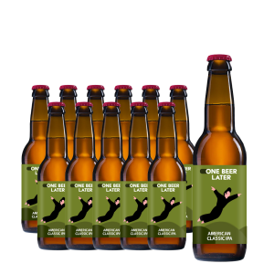 One Beer Later - Bere artizanala American Classic IPA 12 buc. x 0.33L, Alc: 5%