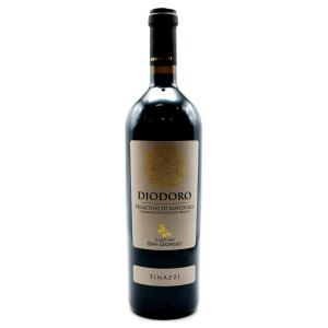 Tinazzi - Cantine San Giorgio - Diodoro, Primitivo di Manduria DOP 2022 - 0.75L, Alc: 14.5%