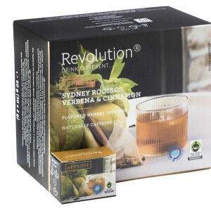 Revolution - Hot Tea - Sidney Rooibos, Verbena & Cinnamon - 30 pl.