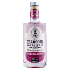 Pearsons Botanicals - Rhubarb & Ginger Alternativa Fara Alcool la Gin - 0.7L