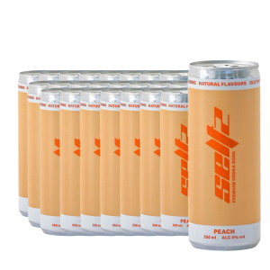 Seltz - Peach Premium Vodka Soda 24 buc x 0.25L, Alc: 5%