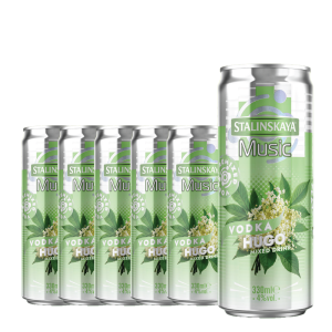 Stalinskaya - RTD  Music Vodka Hugo - 6 buc. x 0.33L, Alc: 4% - doza