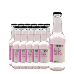 True - Life Pink Soda - 12 buc. x 0.2L - sticla