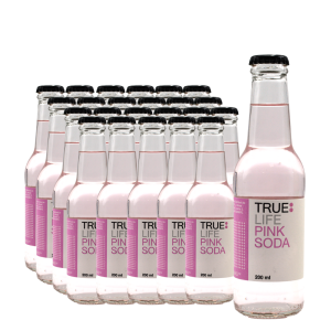 True Life Pink Soda - 24 buc. x 0.2L - sticla