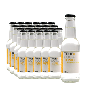 True - Social Tonic Elderflower 24 buc x 0.2L