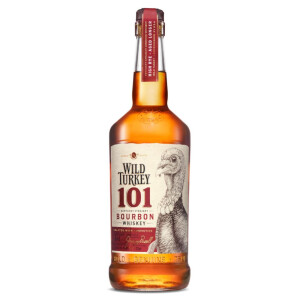 Wild Turkey - 101 Proof American Bourbon Whiskey- 0.7L, Alc: 50.5%