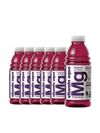 Vitamin Aqua - Mg+ Pear & Blueberry - 6 buc. x 0.6L - PET