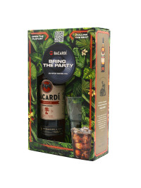Bacardi - Rom Spiced + 1 pahar - 0.7L, Alc: 35%