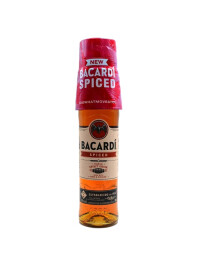 Bacardi - Rom Spiced + 1 pahar on top - 0.7L, Alc: 35%