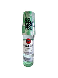 Bacardi - Rom Carta Blanca + 1 pahar on top - 0.7L, Alc: 37.5%