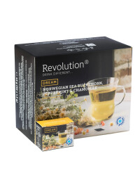 Revolution - Hot Tea - Norwegian Sea Buckthorn, Peppermint & Chamomile - 30 pl.