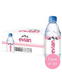 Evian - Apa minerala naturala (plata) - 24 buc. x 0.33L - PET