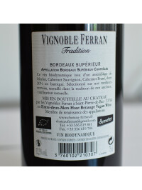 Chateau Ferran - Saint Pierre, Bordeaux Rouge Superieur BIO 2021 -  0.75L, Alc: 12.5%