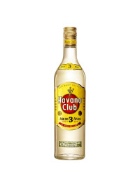 Havana Club - Rom 3 yo - 0.7L, Alc: 40%
