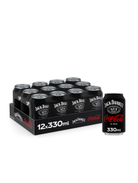 Jack Daniel's RTD - Jack & Cola - 12 buc. x 0.33L, Alc: 5% - doza 