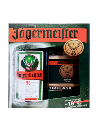 Jagermeister - Herbal Liqueur 0.7L + hipflask, Alc: 35%