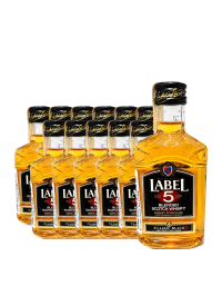 Label 5 - Scotch Blended Whisky - 12 buc. x 0.05L, Alc: 40%