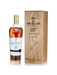 Macallan - Scotch Single Malt Whisky 25 yo cutie lemn - 0.7L, Alc: 43%