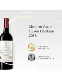 Mouton Cadet -  Bordeaux Cuvee Heritage 2018 - 0.75L, Alc: 14.5%
