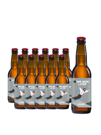 One Beer Later - Bere artizanala Czech Lager 12 buc. x 0.33L, Alc: 5%