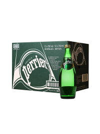 Perrier - Apa minerala carbogazoasa - 12 buc. x 0.75L - sticla