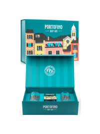 Portofino - Dry Gin + 2 Pahare GB - 0.5L, Alc: 43%