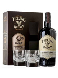 Teeling - Irish Blended Whiskey Small Batch + 2 pahare - 0.7L, Alc: 46%