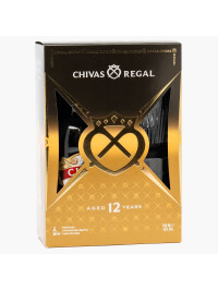 Chivas Regal - Scotch Blended Whisky 12 yo + 2 pahare - 0.7L, Alc: 40%