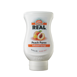 Real - Peach Puree Infused Syrup - 0.5L