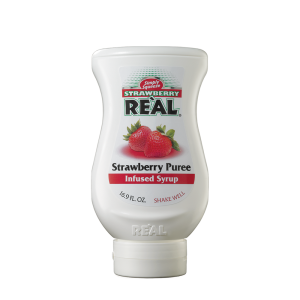 Real - Strawberry Puree Infused Syrup - 0.5L