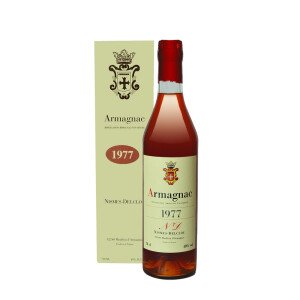 Nismes Delclou - Armagnac 1977 Gift Box - 0.7L, Alc: 40%
