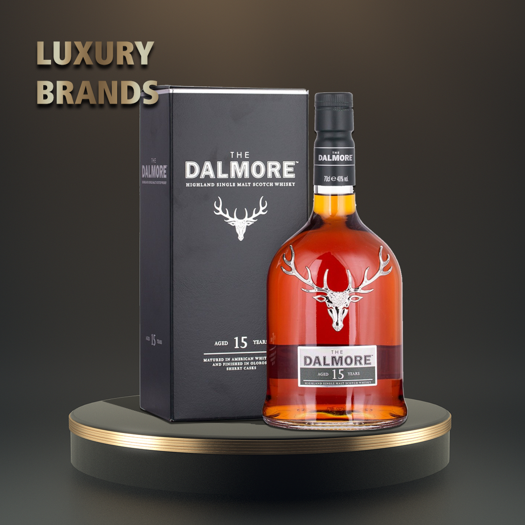 THE DALMORE 15年 限定版 グラス付きウイスキーセット ダルモア 15年 700ml グラス2個付 40度【5,000円以上送料無料】 : 酒の