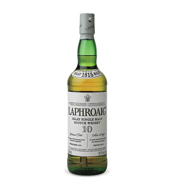 Laphroaig - Scotch Single Malt Whisky 10 yo GB - 0.7L, Alc: 40%