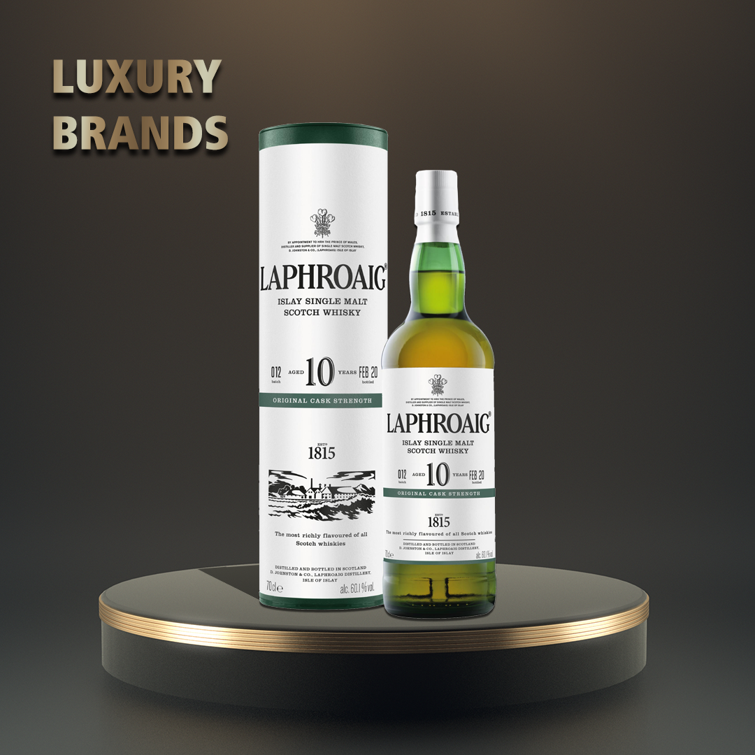 Laphroaig - Scotch Single Malt Whisky 10 yo GB - 0.7L, Alc: 40%